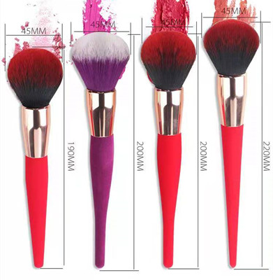 KP015 Flannel handle large powder brush