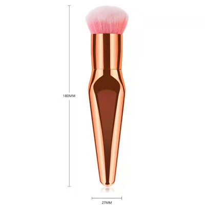 KF012 rose gold foundation brush