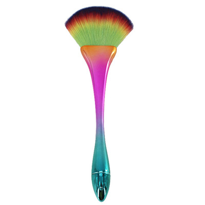 KFA012 colorful big fan brush