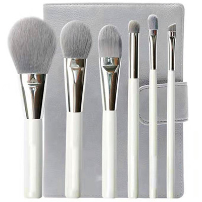 K6018 6pcs Charcoal makeup brush set