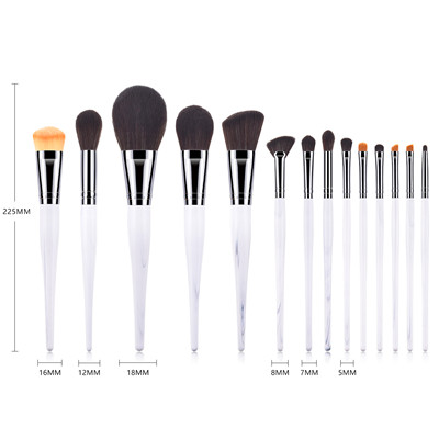 K14003 14pcs ink paint makeup brush set