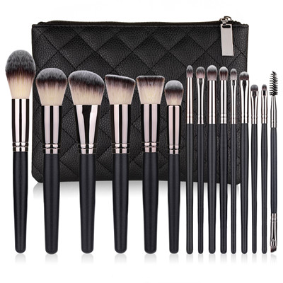K15004 15pcs makeup brush set