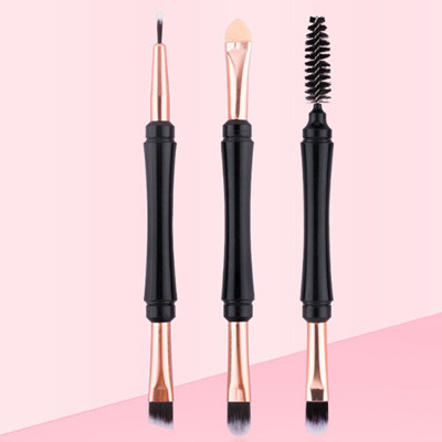 KD013 double end eye brush with cap