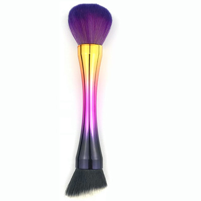 KD015 double end gradient powder brush and blush brush