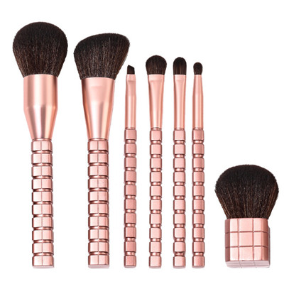 K7027 7pcs Tetris handle makeup brush set