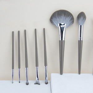 K8034 modern gray makeup brush set