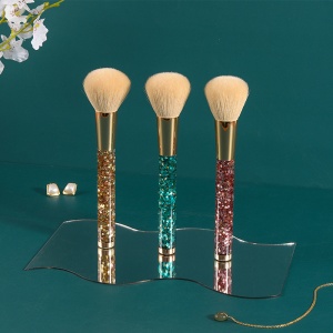 KP030 Glitter Acrylic Handle Powder Brush